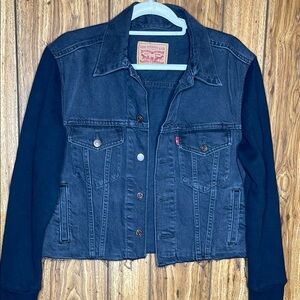 Levi's Black Jean Jacket Classic Style